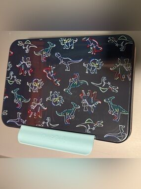 Cat & Jack Stainless Steel Bento Tray with Mint Accent